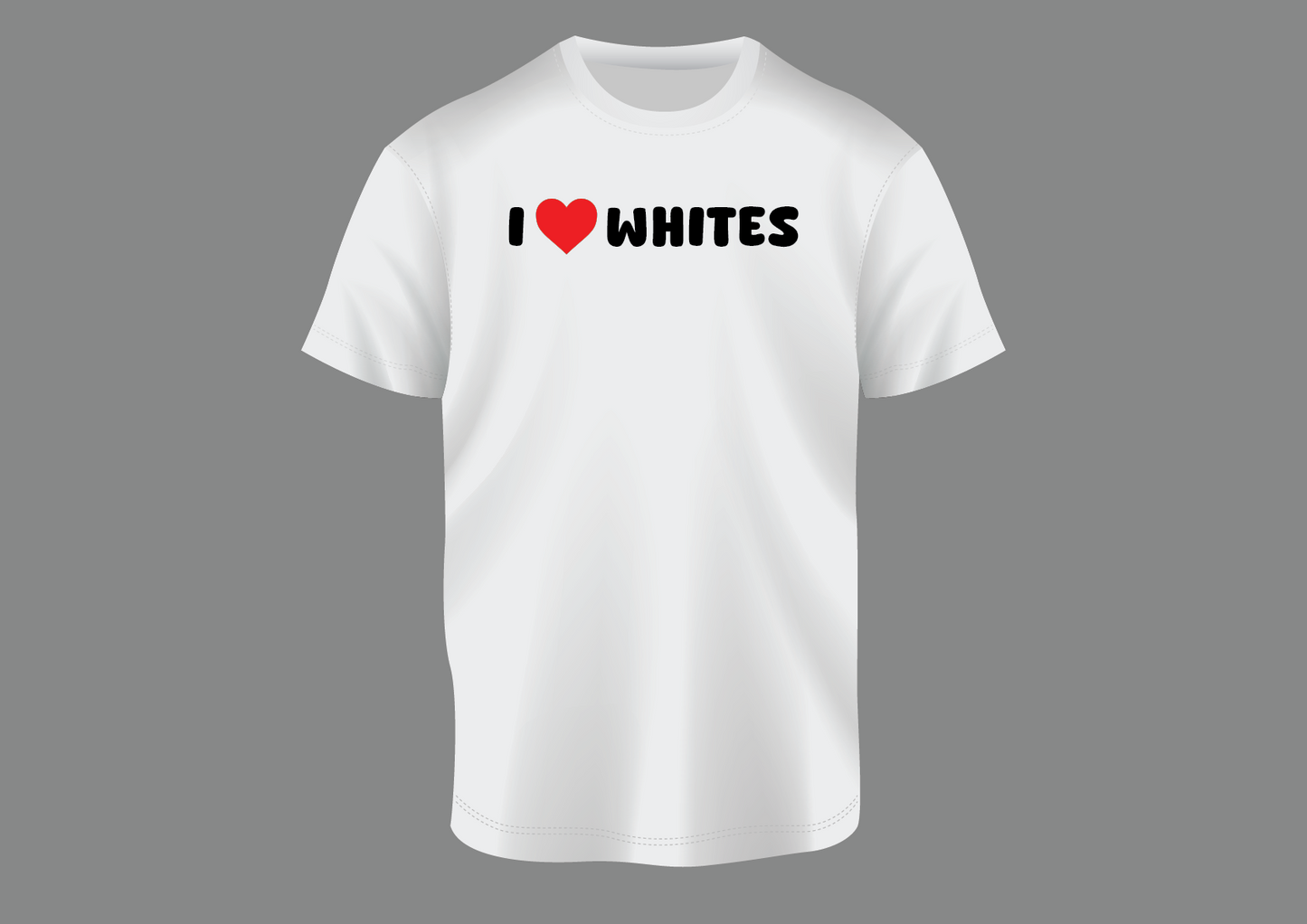 I love whites, Men's T-shirt