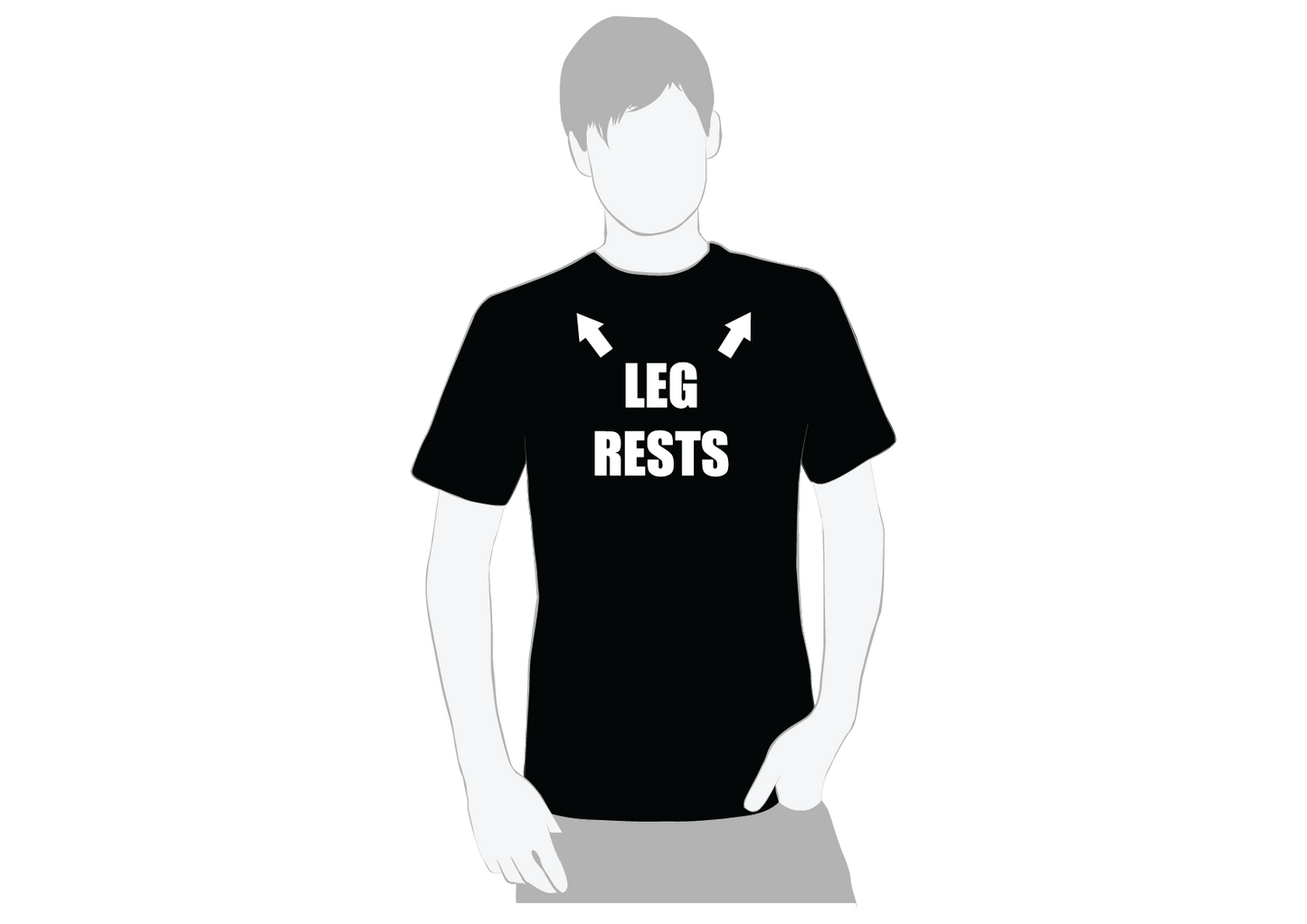 Leg rests, Men's T-shirt