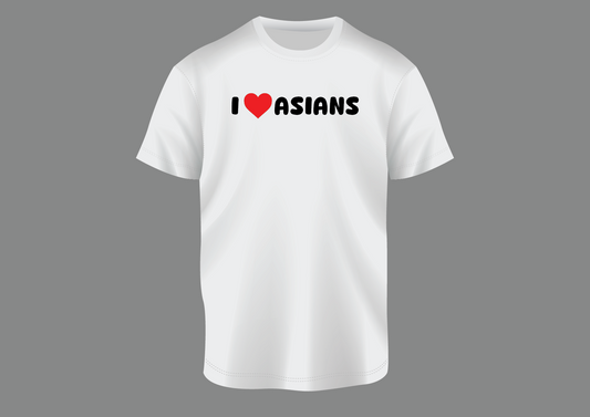 I love asians, Men's T-shirt