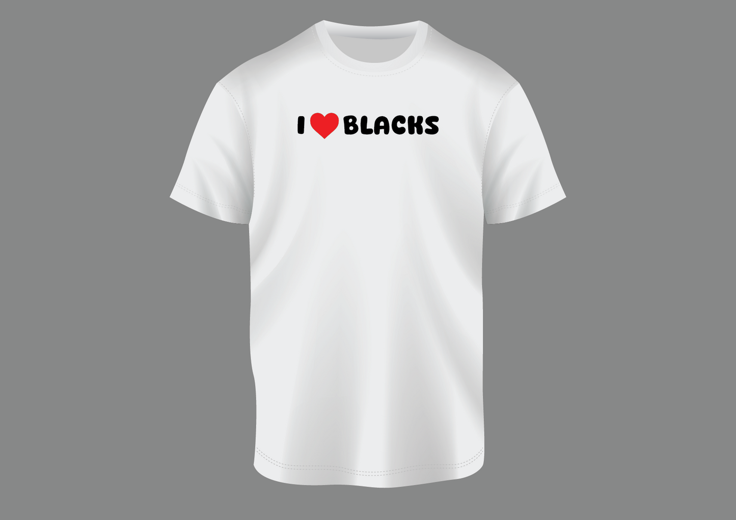 I love blacks, Men's T-shirt