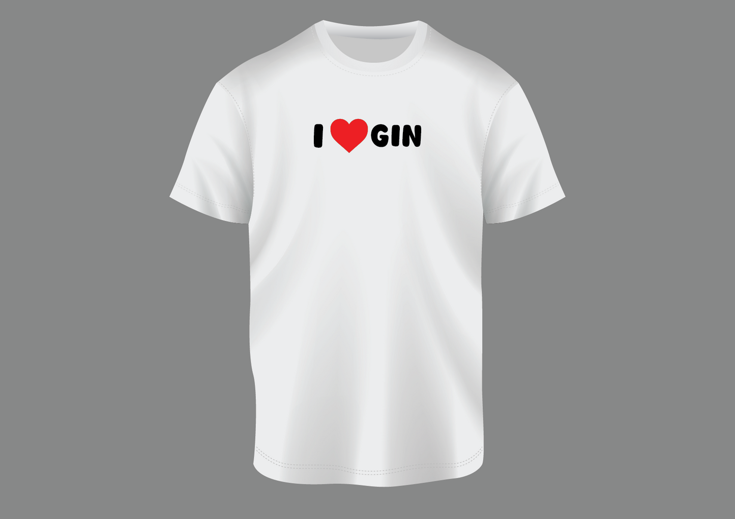 I love gin, women's shirt