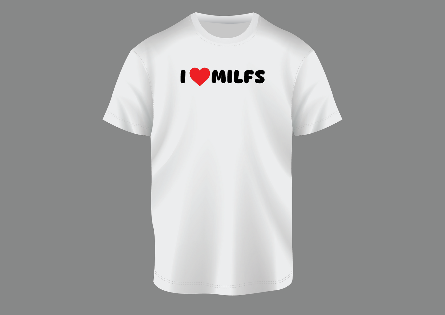 I love milfs, women's shirt