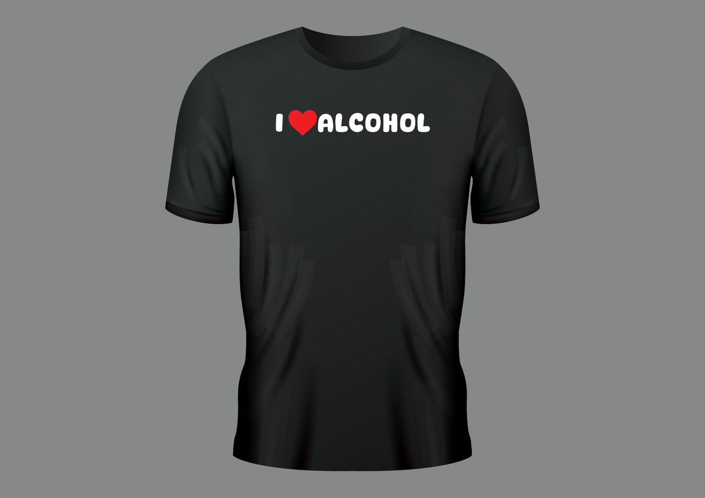 I love alcohol, Men's T-shirt