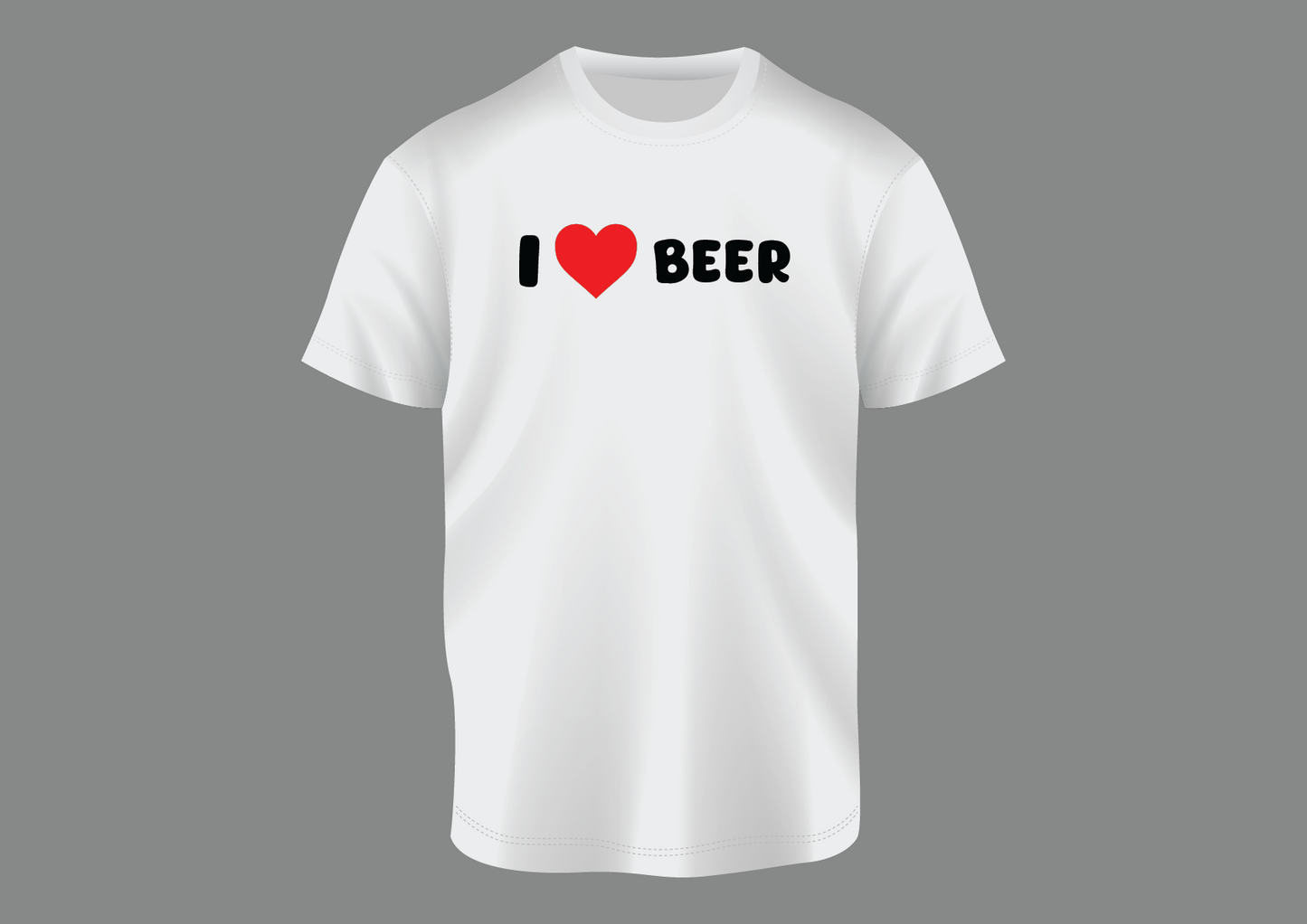 I love beer, Men's T-shirt