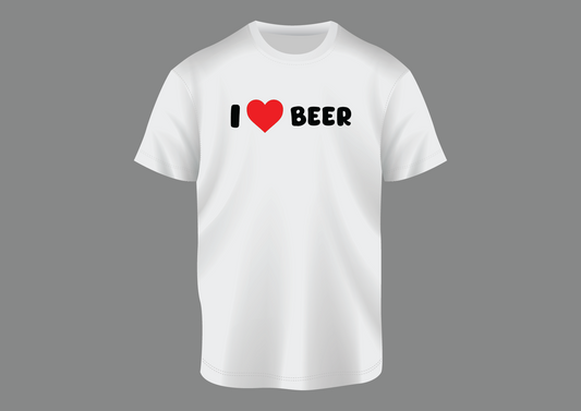 I love beer, Men's T-shirt