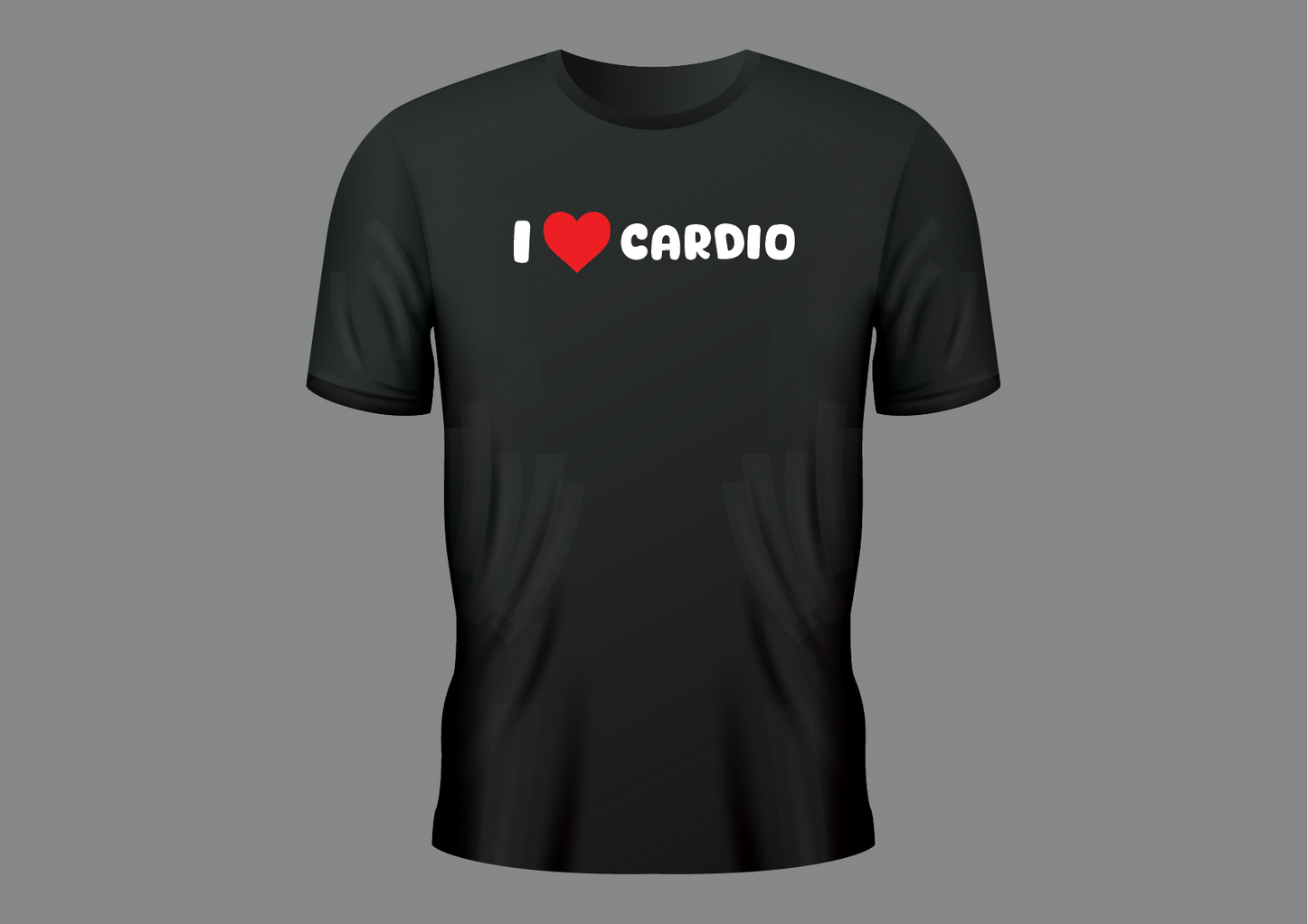 I love cardio, women's shirt