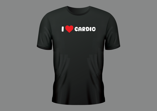 I love cardio, women's shirt