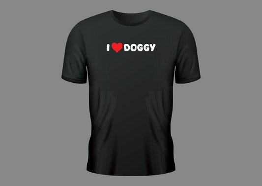 I love doggy, Men's T-shirt