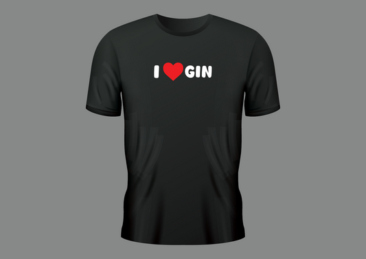 I love gin, Men's T-shirt