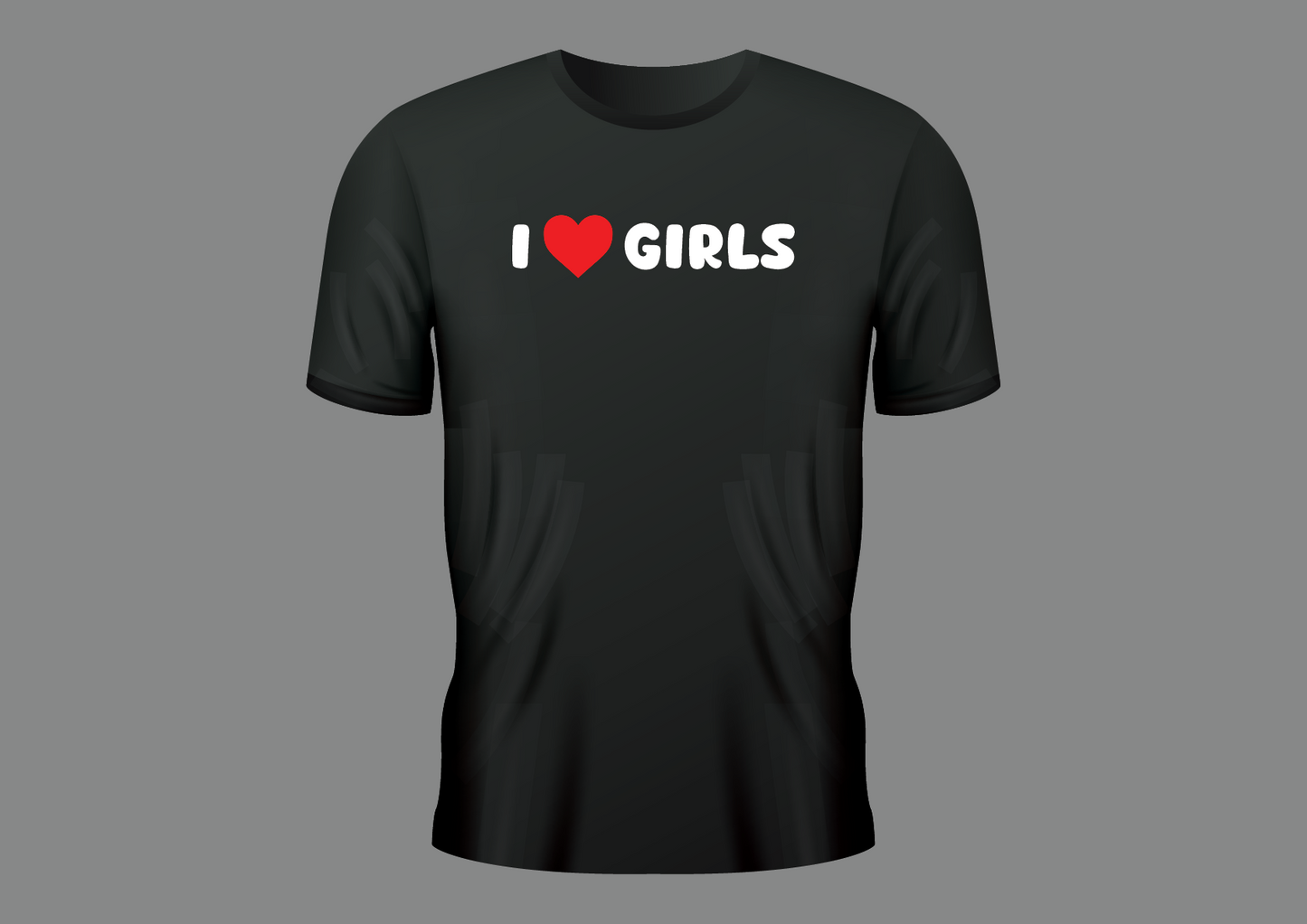 I love girls, Men's T-shirt