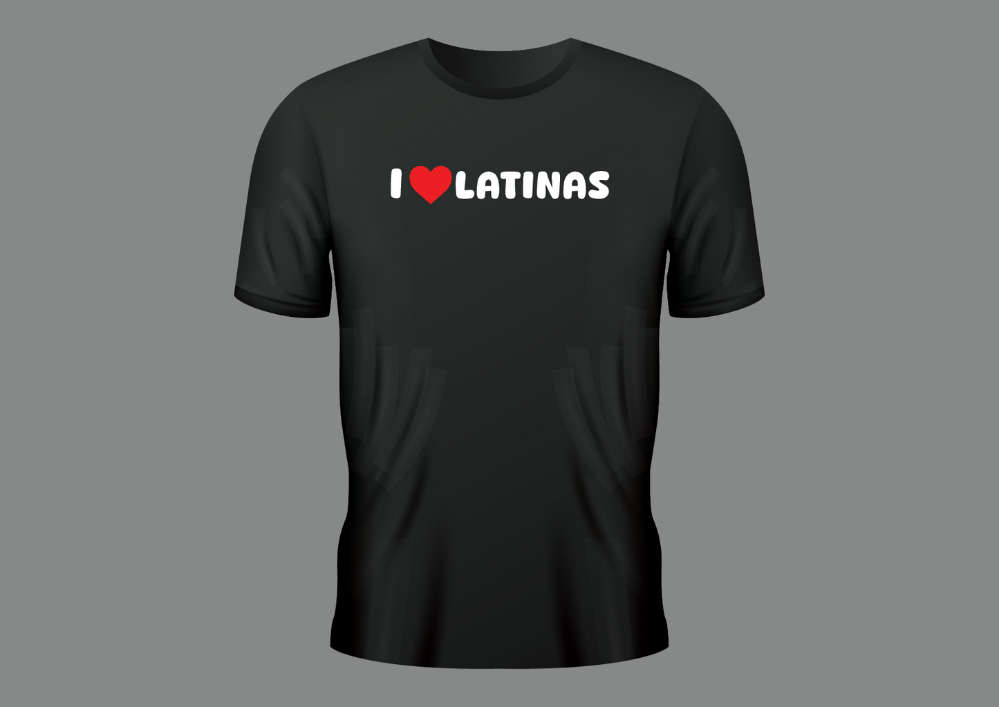 I love latinas, Men's T-shirt