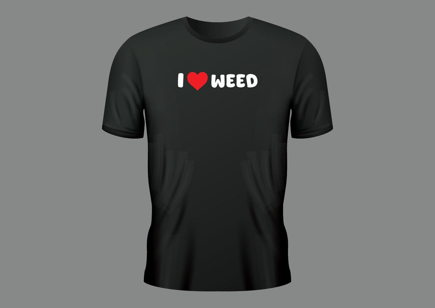 I love weed, Men's T-shirt