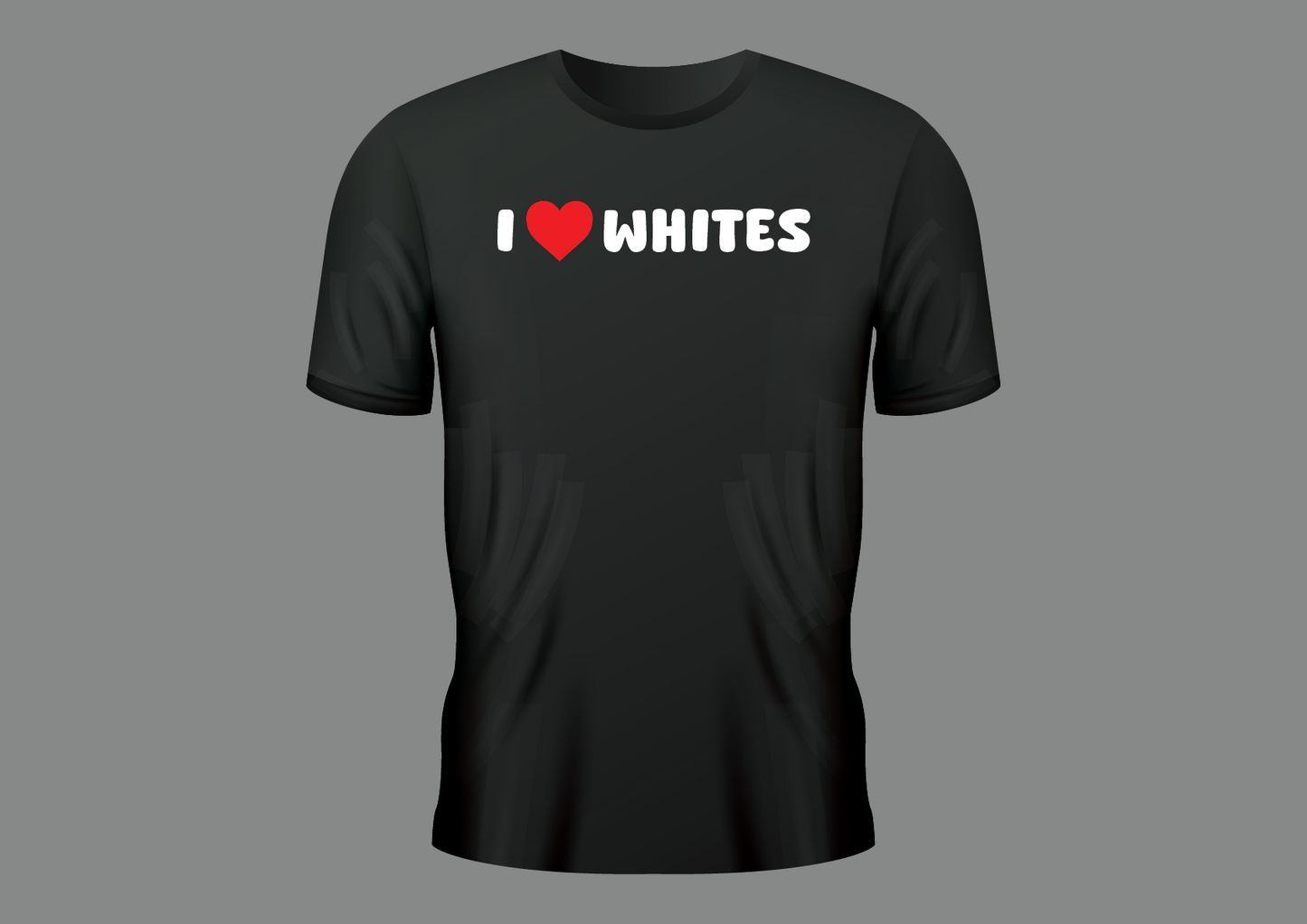 I love whites, women's shirt