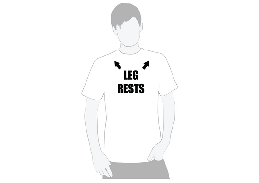 Leg rests, Men's T-shirt