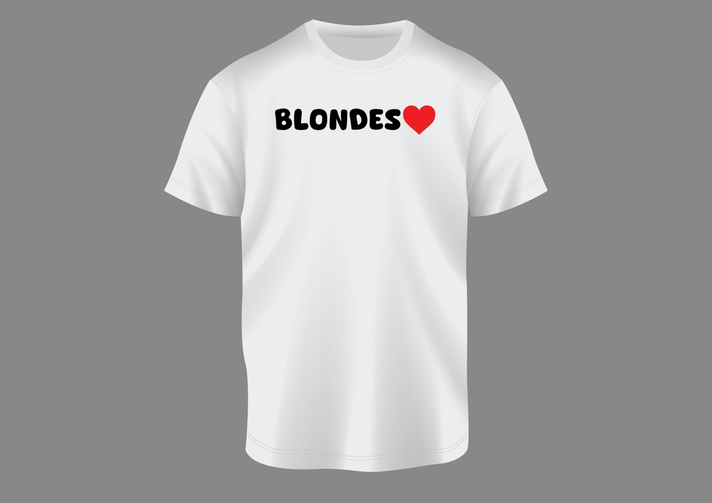 Love blondes, Men's T-shirt