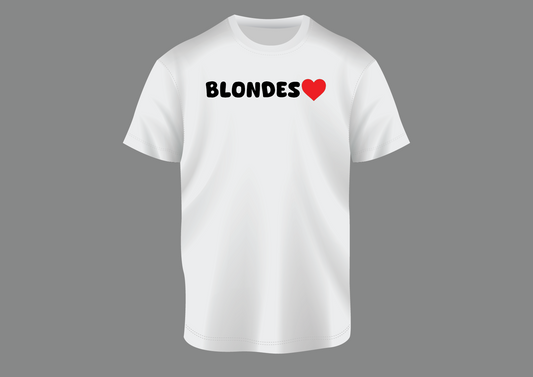 Love blondes, Men's T-shirt
