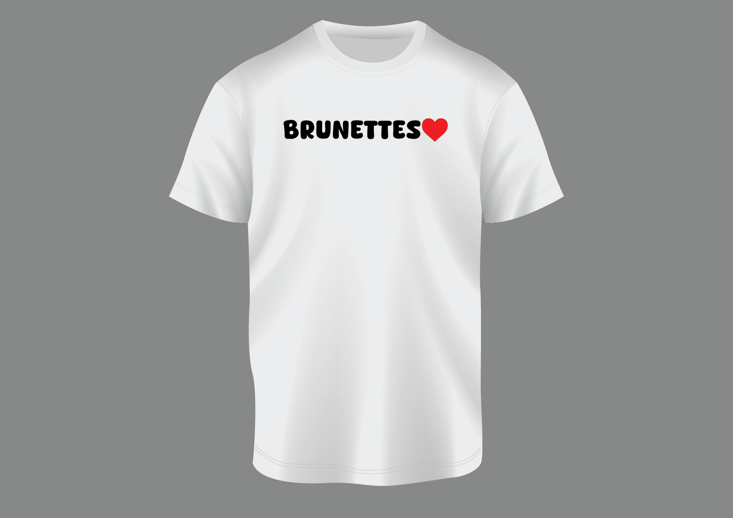 Love brunettes, Men's T-shirt