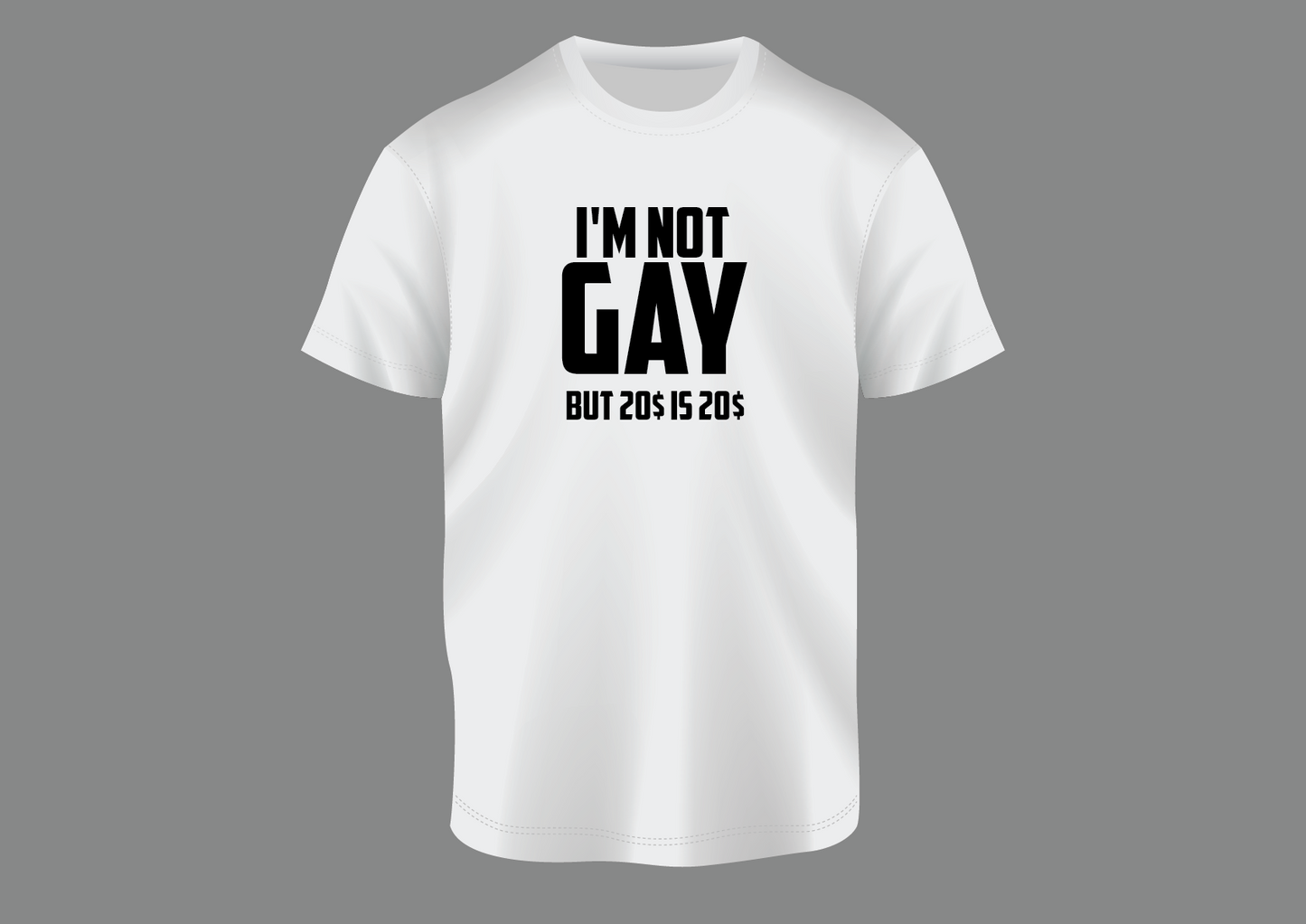 I am not gay, Men's T-shirt