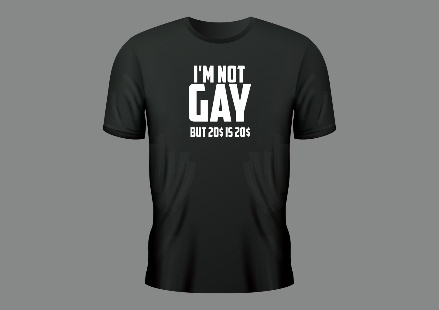 I am not gay, Men's T-shirt