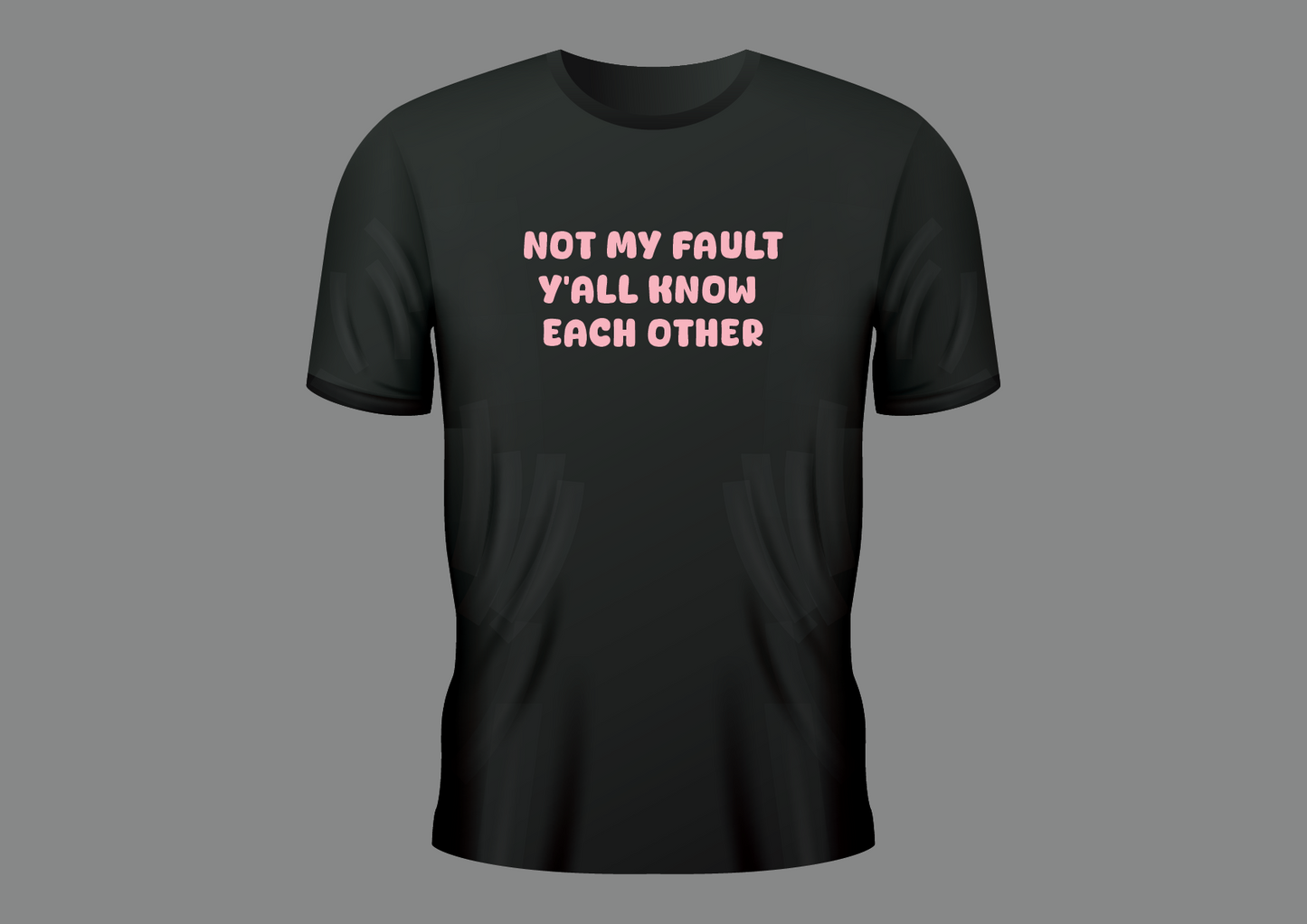 Not my fault, women's shirt